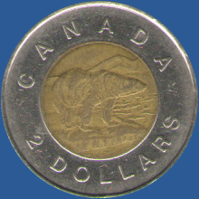 2 доллара Канады 1996 года